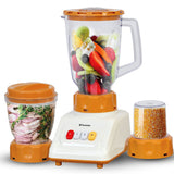 Western - Blender 3 in 1 - W-036 - 350 Watts (Random Color) + Premium - Electric Kettle 2.0 Liter