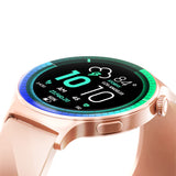 Faster NERV Watch 3 Pro - 2 Straps: Pink Silicon + Blue Nylon