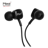 Morui Handfree - MH-04 High-End Dynamic In-Ear Earphone With Volume Control Play/Pause Buttons