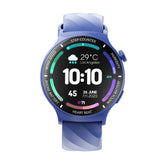 Faster NERV Watch 3 Pro - 2 Straps Blue Silicon + Blue Nylon