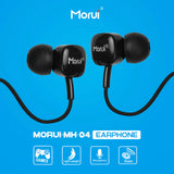 Morui Handfree - MH-04 High-End Dynamic In-Ear Earphone With Volume Control Play/Pause Buttons