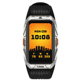 KOSPET Tank X2 Ultra GPS Smart Watch, 3D Curved Glass, Stainless Steel Unibody, 6 Satellite Positioning, Compass, 50M Waterproof, Answer/Make Call, 1.64" AMOLED Screen - Silver