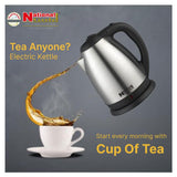 National Gold Cordless Kettle 1.8 L Steel Body 1500w NG-K1818