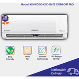 Kenwood 1 Ton Full DC Inverter Split Air Conditioner KEC-1267S Comfort Pro Heat and Cool