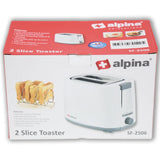 Alpina SF-2506 Cool Touch 2 Slice Toaster 800W