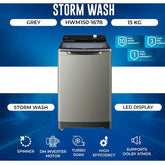 Haier 15 KG Top Load Automatic Washing Machine 150-1678 ES8