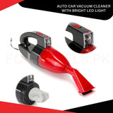 Auto Car Vacuum Cleaner With Bright LED Light