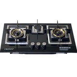 Crown Cr-16G 3 Burner Glass Top Built In Hob