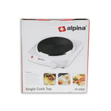 Alpina SF-6002 Single Hot Plate 1500W