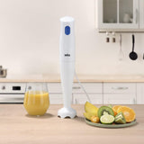 Braun Multiquick 1 Hand Blender 450 Watts 1 Speed Light-Weight - Mq 10.001P