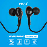 Morui Handsfree-MH-06 High-End Dynamic In-Ear Earphone Compatible With All Mobile Phones