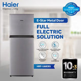 Haier HRF-186EBS E Star Double Door 6.5 CFT