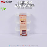 Maxware Crinkle Container Mini Pack of #03 (150ml)