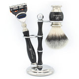 OBH Shaving Range 5 Edge Razor for Effortless Precision - Silver Synthetic
