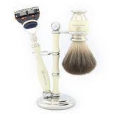 OBH Shaving Range 5 Edge Razor for Effortless Precision - Black Synthetic