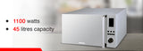 Homage Microwave Oven With Grill (HDG-451S) - 45 Liters