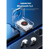 Lenovo MONSTER AIRMARS XKT01 True Wireless Earbuds – Black