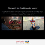 ViewSonic M1+_G2 Smart LED Portable Projector with Harman Kardon® Speakers