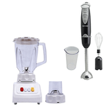 Oxford -Hand Blender and Mixer with Glass and Egg Beater - OX 704 + Imported Blender Grinder 2 In 1