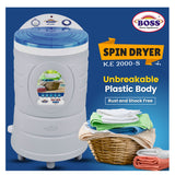 BOSS Round Shape Spin Dryer KE-2000-S (9Kg)