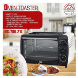 National Gold Oven Toaster NG-786 - 21 L with 3 Years Brand Warranty 21 Liters