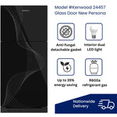 Kenwood Refrigerator KRF-24457 GD NEW PERSONA PLUS (320-L)