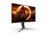 AOC ULTRA NARROW GAMING LED 24" 24G2SP (1ms (MPRT), 165Hz, IPS Panel, FHD (1920x1080), G-Sync, 6 GAME Mode, Built-in crosshair, Audio Output, Flicker free, (Adjustments: Height, Pivot, Swivel & Tilt), (VGA,Display port & HDMI Input) & Vesa Mount).