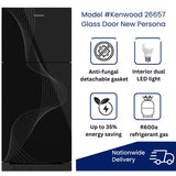 Kenwood Refrigerator KRF-26657/480-L (GD) New Persona Plus
