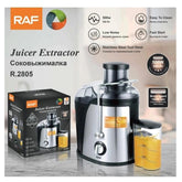RAF R.2805 Electric Carrot Juicer hard fruit juicer extractor 500 watts, 18000 RPM motor speed