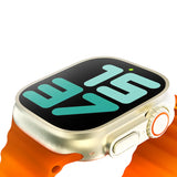 Faster NERV Watch Ultra - 2 Straps: Orange + Pink Silicon