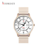 KIESLECT LORA LADY SMART CALLING WATCH GOLD MAGNETIC STRAP