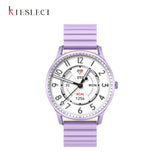 Kieslect Lora Lady Smart Calling Watch Purple Magnetic Strap