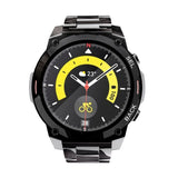 Ronin R-011 Luxe Smart Watch Metal Dial 1.43 Inches Amoled Display (Black)