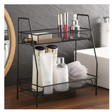 2 Layer Multipurpose Portable Iron Organizer Shelf . Premium Quality Box Pack