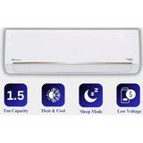 Dawlance 1.5 Ton Inverter Split Air Conditioner Heat and Cool Chrome 30 White