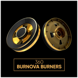 HANCO Hob Model 301 - Elegance Series - Burnova Brass Burners - Auto Ignition Stove - Latest Mode