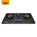 HANCO Model 305 - Elegance Series - Burnova Brass Burners - Auto Ignition Stove - Black Gold | Limited Edition