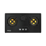 HANCO Model 305 - Elegance Series - Burnova Brass Burners - Auto Ignition Stove - Black Gold | Limited Edition