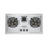 HANCO Hob Model 306 - Elegance Series - Burnova Brass Burners - Auto Ignition Stove - Latest Model