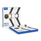 Haino Teko RW-31 Smart Watch 3 in 1 Triple Case Smart Watch