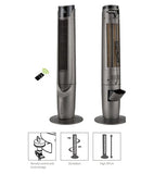 E-Lite EVAPORATIVE COOLER TOWER FAN – ETF-003 – 42″INCH – BLACK