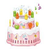Battery Operated Musical Birthday Cake Bubble Machine Toy for Kids – Item No. 578
