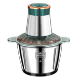 Electric Meat Chopper Stainless Steel Machine - 3L + Imported Blender Grinder 2 In 1
