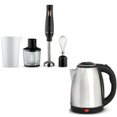 4 In 1 Hand Blender Set + Premium Electric Kettle
