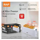 RAF Bread Toaster 4 Slice R265 1200W