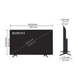 KONVO QLED TV 40β³ G3X 2026 Smart Google TV