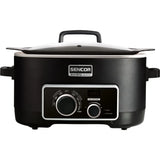 Sencor Slow Cooker Electric, 1200W, 5.5 Liters, SPR6100BK