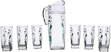 Luminarc Flame Sparkle Water Set Turq (Blue)