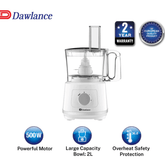Dawlance Food Processor DWFP 5240 White / 500W Motor / 2 Litre Capacity Bowl