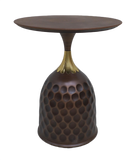 Walnut Side Table - 1037 Red Bronze (Available on Easy Installments)
